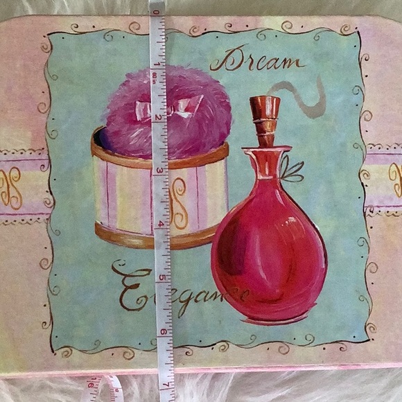 NWOT Decorative Smaller Box 9 1/2” X 6 1/2” X 2 1/2” D - Picture 8 of 8